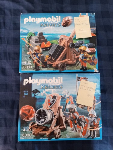 Playmobil boite 6038 6039 - en,