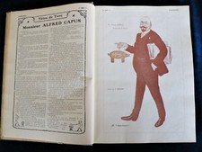 FANTASIO Revue Humoristique  Magazine Gai Reliure Année 1908 N° 37 à 48