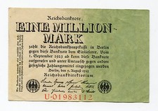 Ancien billet de Reichsbank