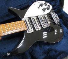 [Rickenbacker] Guitare semi creuse 325 V63 JG Jetglo Made in USA 1989 d'occasion