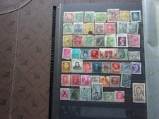 MONDE - lot de timbres