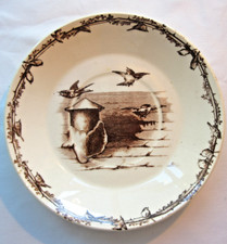 Soucoupe pour tasse à café pour réassortiment, Oiseaux en vol, Choisy le Roi