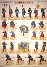 Planche PRO PATRIA - Soldats