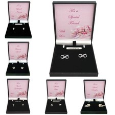 Argent Sterling Boucles pour