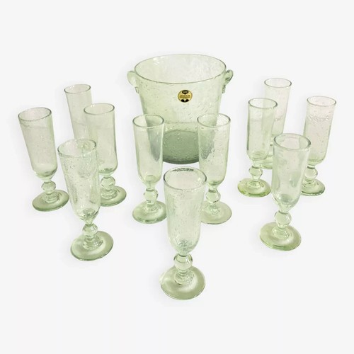 Service champagne verre - à,