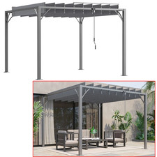 Outsunny Pergola Bioclimatique