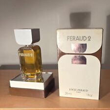 LOUIS FERAUD 2 Paris  réf. 84101 BOX 28ml 1 fl.oz, pleine, Boite, bon état