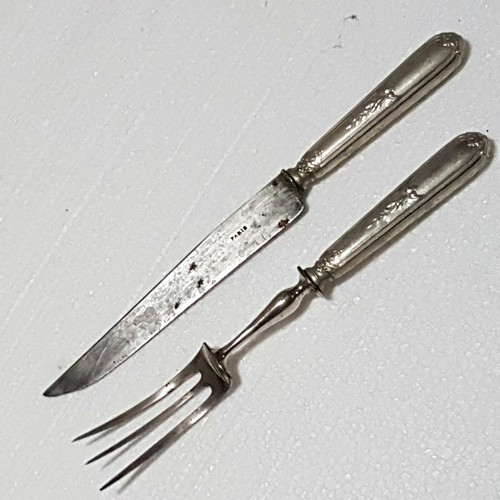 Vintage couteau fourchette - et,