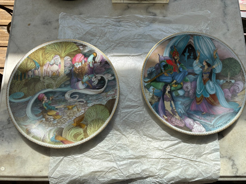 Assiettes décoratives