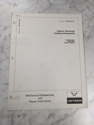 Instron repair assembly - repair,