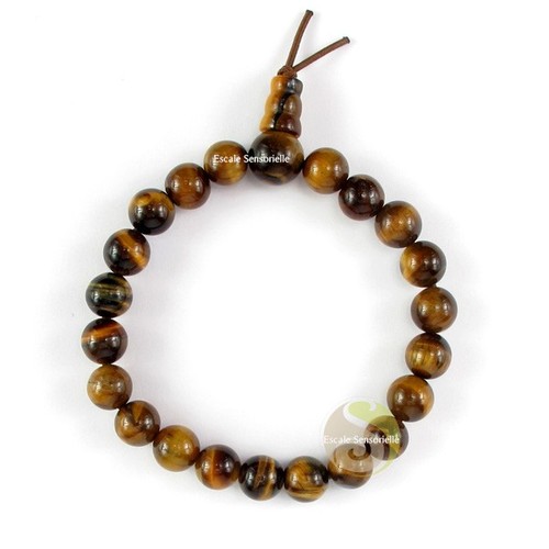 Bracelet mala tibétain-Oeil