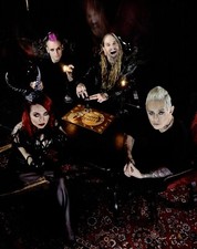 GFA Charbon Chambre Bande Nadja Peulen Signé 8x10 Preuve Photo COA