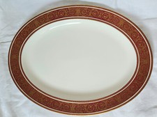 Grand Plat ovale  Porcelaine