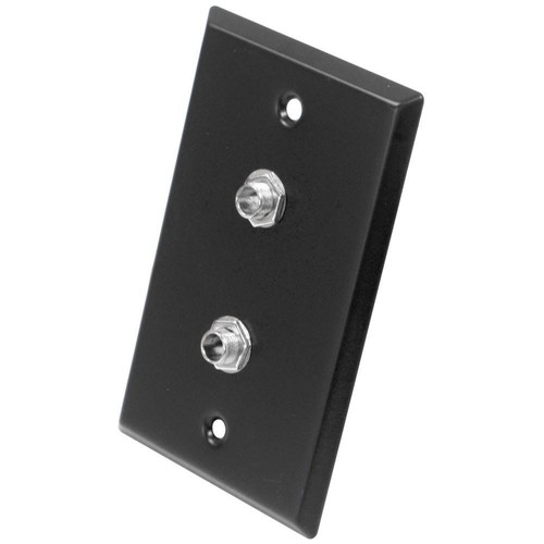 Black stainless steel wall - black,