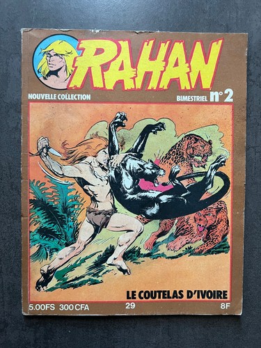 Rahan 2éme serie vaillant - rahan,