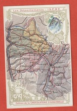 CPA -CHROMO -CHOCOLATERIE D'AIGUEBELLE - DEPARTEMENTS - ISERE