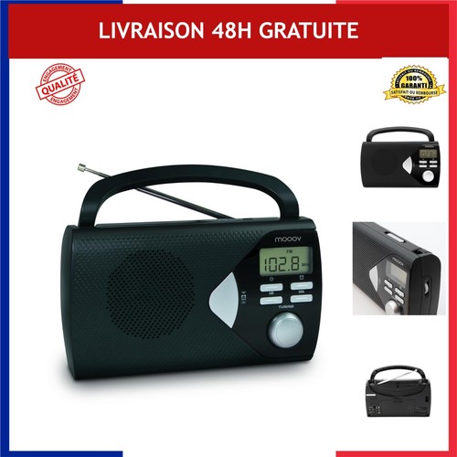 Radio portable à piles - fm,