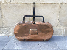 Ancien lèche frite en cuivre