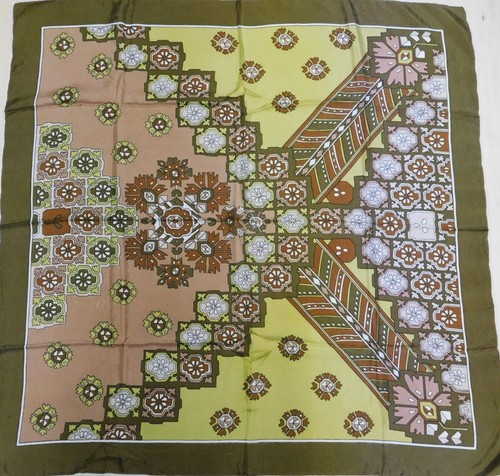 Foulard vintage femme 100 - foulard,