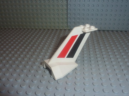 Lego tail wedge with - lego, red