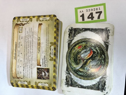 Dreadfleet cards warhammer - dreadfleet,
