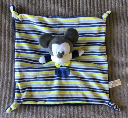 Doudou mickey hello rayures - hello,