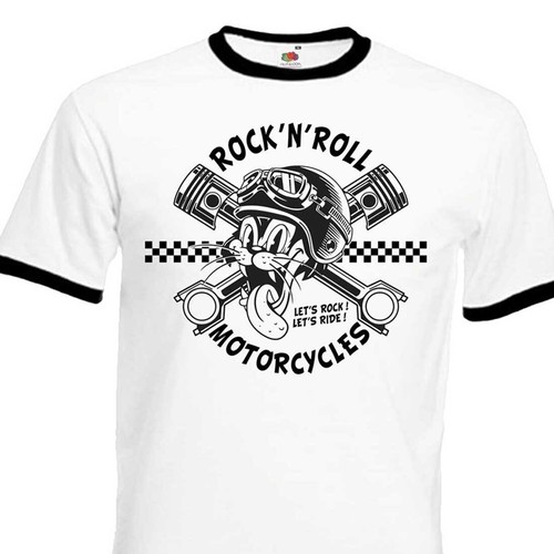 Shirt rock n roll - t-shirt,