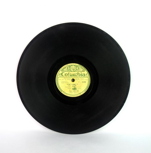 Disque musique gramophone - de,