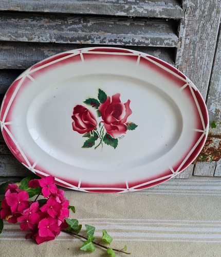 Ancien plat digoin cibon - plat,
