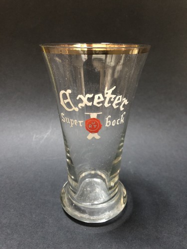 Verre bière ancien - bière, exeter