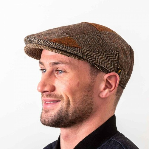Irish tweed patch - tweed, cap