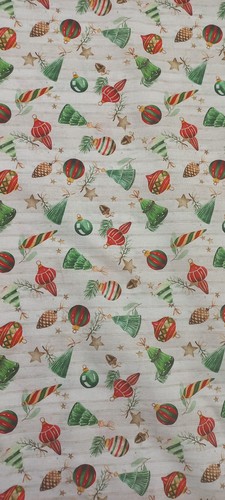 Coupon tissu noël motifs - tissu,