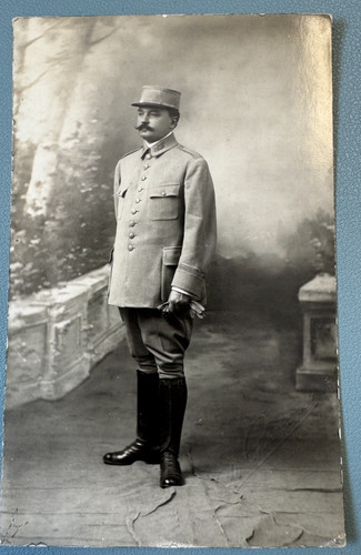 Cpa photo chasseur français - photo,