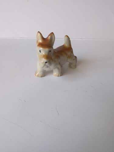 Vintage terrier dog - dog, figurine