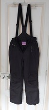 Pantalon ski femme - ski, noir