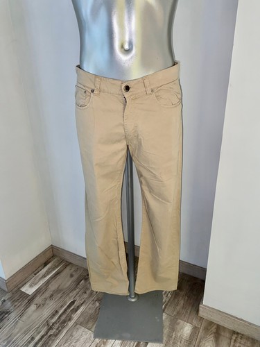 Pantalon toile léger beige - toile,