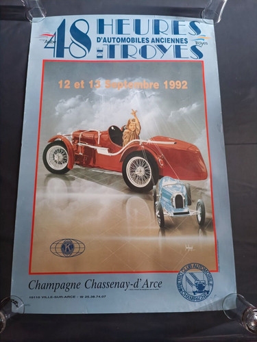Rare affiche heures - affiche, 48