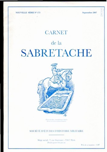 Revue carnet sabretache - revue, de