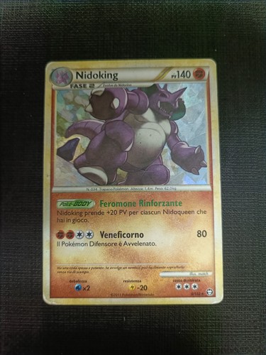 Carte pokémon nidoking 102 - pokémon, 6/102