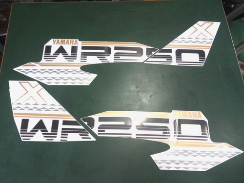 Jeu graphique yamaha wr250x - graphique,