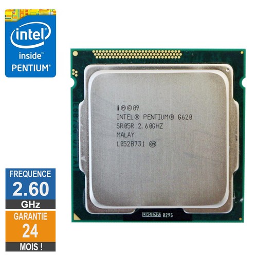 Processeur intel pentium g620 - intel,