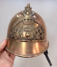 CASQUE DE POMPIER HERBSHEIM ALSACE