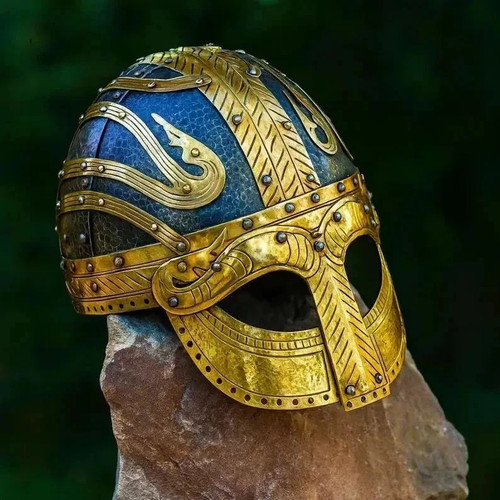 Réplique casque médiéval - réplique, de