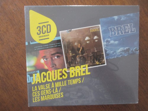 Jacques brel coffret - 3, (la