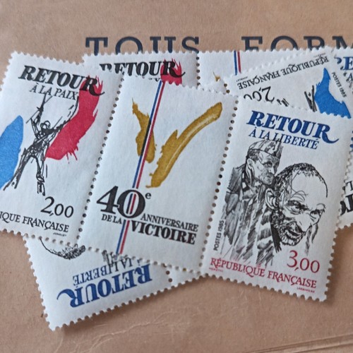 France lot timbres