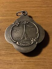 Miroir De Poche Art Nouveau / Tour Eiffel 