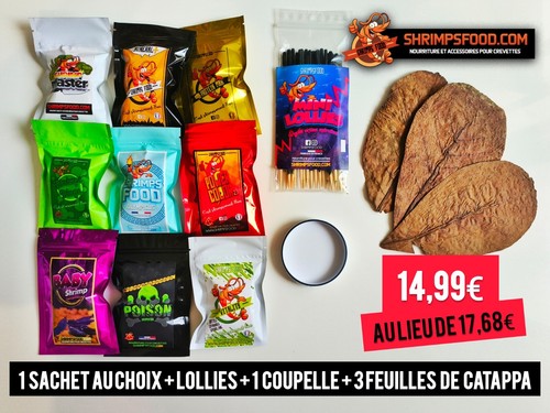 Pack nourriture crevette - nourriture,