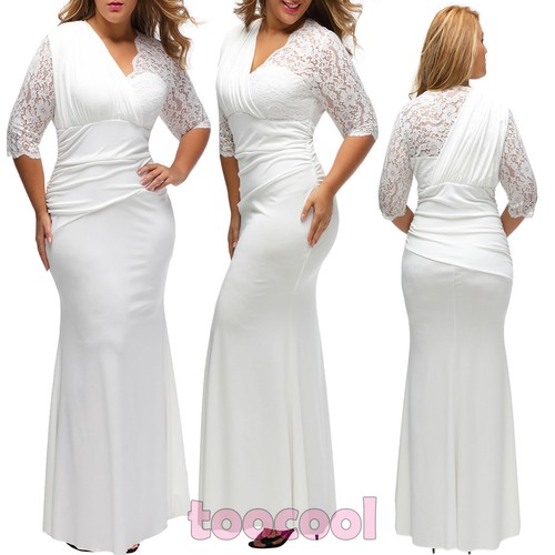 Robe femme longue sirène avec - longue,