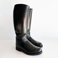 BOTTES DE GARDE RÉPUBLICAINES POLICE FRANÇAISE WESTON XXL MOLLET EU42 US8,5 UK8 FETISH BLUF