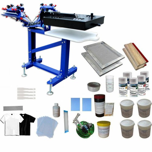 Color screen printing press - color,